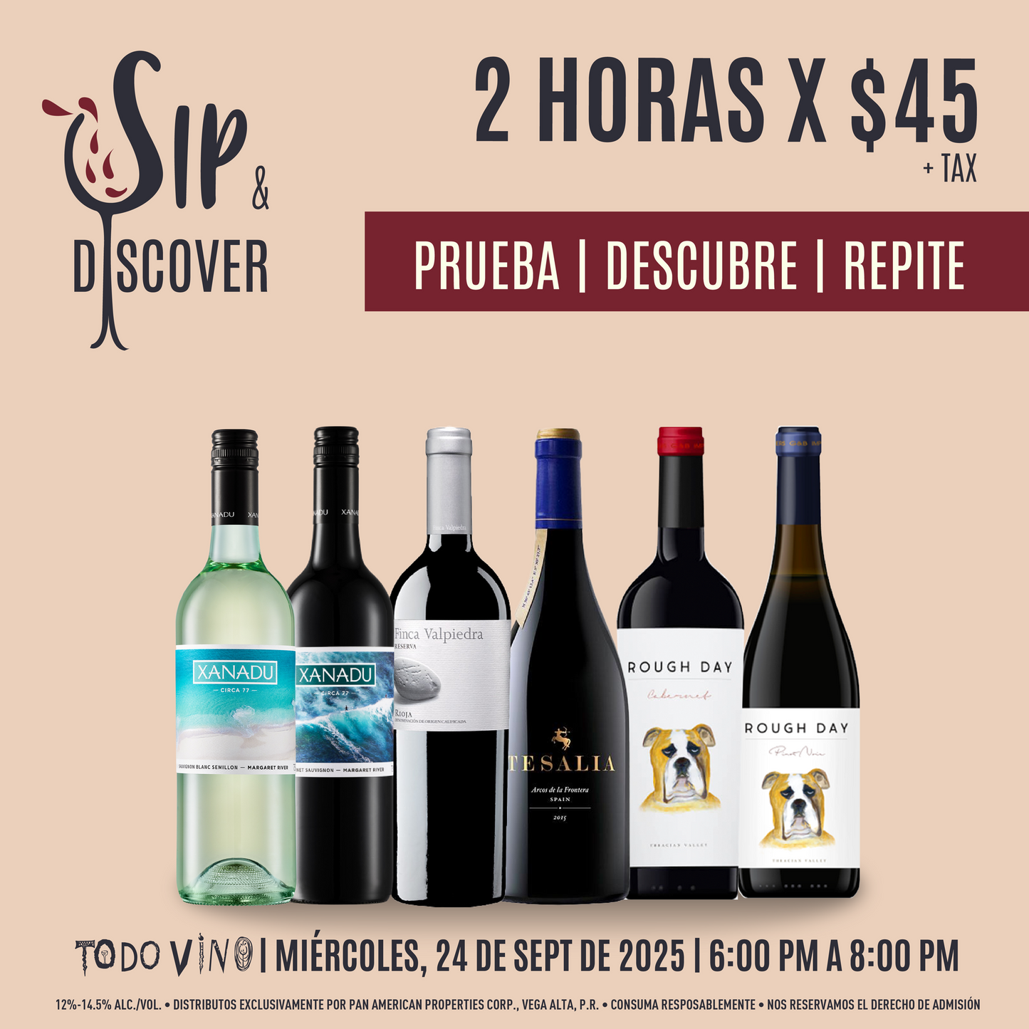 Sip & Discover – 24 de septiembre