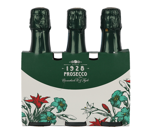 CAVICCHIOLI PROSECCO EXTRA DRY 187ML 3PACK