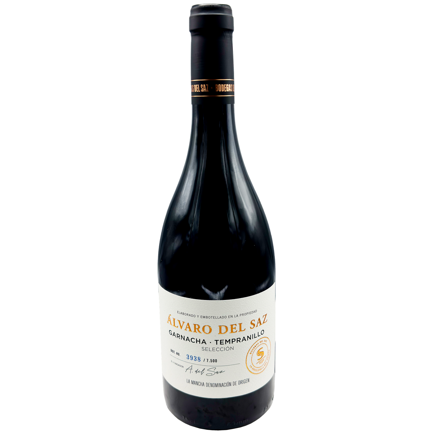 ALVARO DEL SAZ SELECCION GARNACHA TEMPRANILLO 750ML