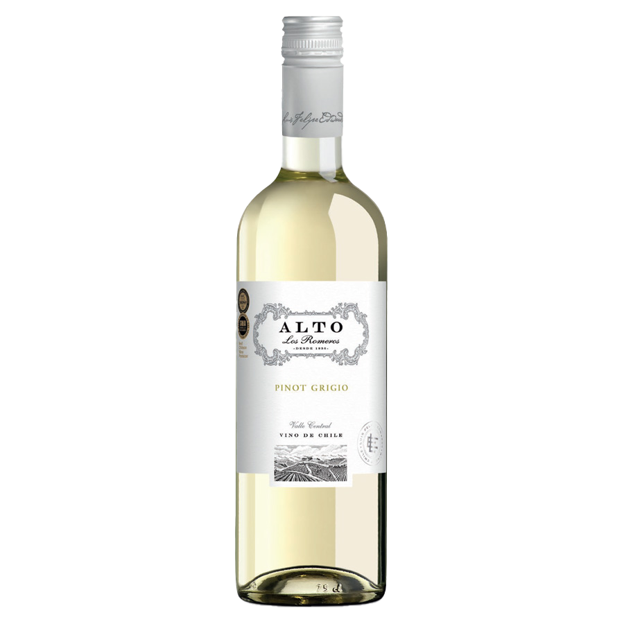 ALTO LOS ROMEROS CLASICO PINOT GRIGIO 750ML
