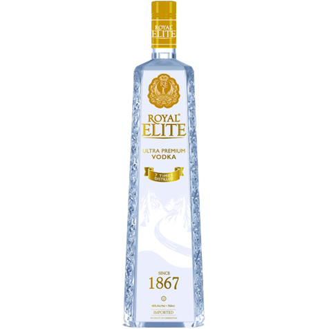 ROYAL ELITE GOLD VODKA  750ML