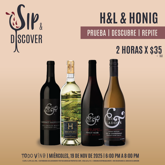 Sip & Discover Nov 19, 2025 - H&L & Honig