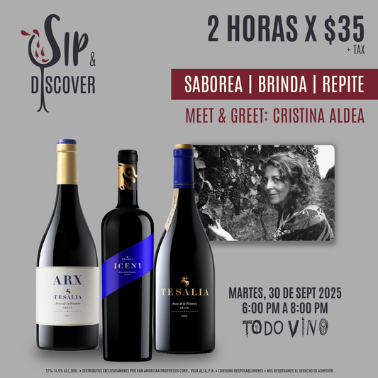 Sip & Discover  – 30 de septiembre