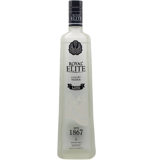 ROYAL ELITE BLACK VODKA 750ML