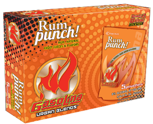 Picture of GASOLINA RUM PUNCH 1PK 5 POUCHES